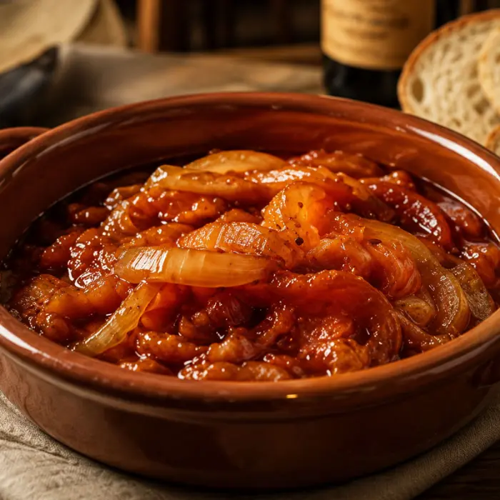 Friggione, traditional dish from Bologna