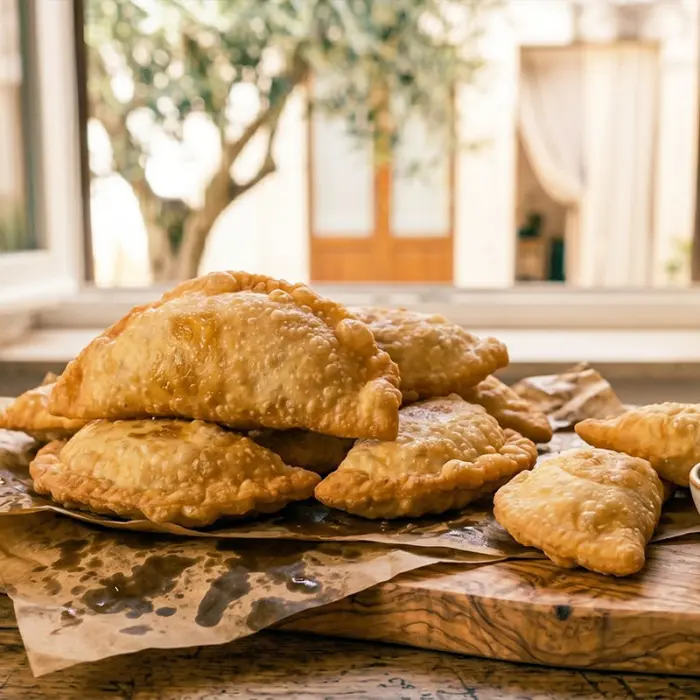 Panzerotto, traditional dish from Bari