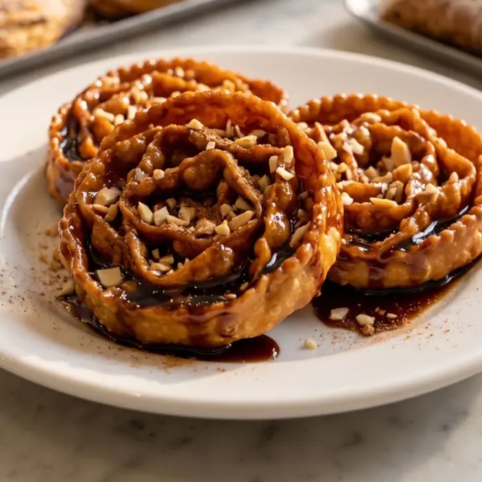 Cartellate, traditional dish from Bari